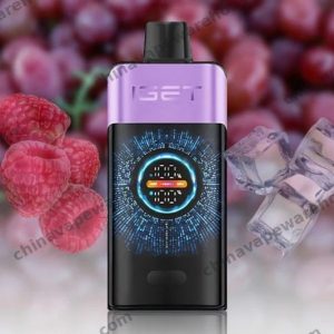 Iget One 12000 Raspberry Grape Ice