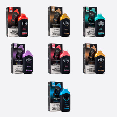 BLVK Ello Plus 6000 Puffs Disposable Vape 50mg 12mL