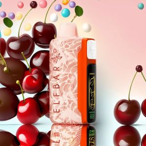 ELF BAR NICOTINE KING 40000 - SOUR CHERRY CANDY 5% - RECHARGEABLE