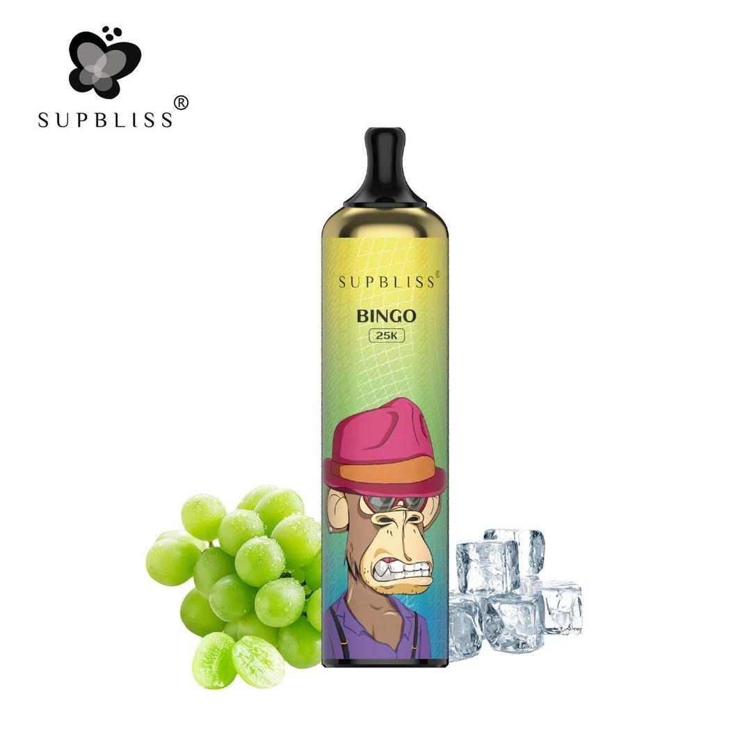 Green grape ice