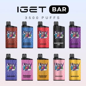 IGET Bar 3500 Puffs | 5% Nic 34 Flavours -