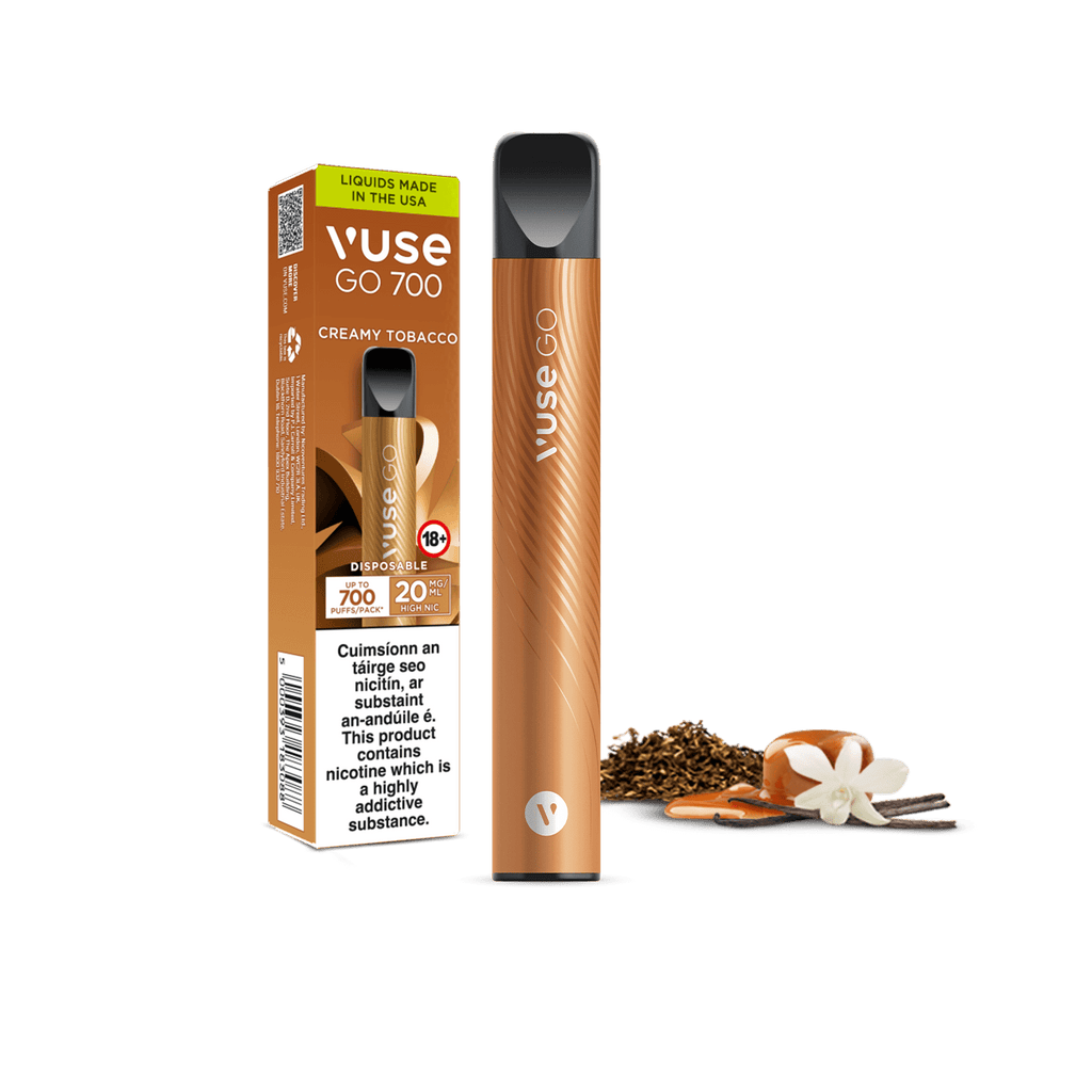 Vuse GO 700 Creamy Tobacco Disposable Vape