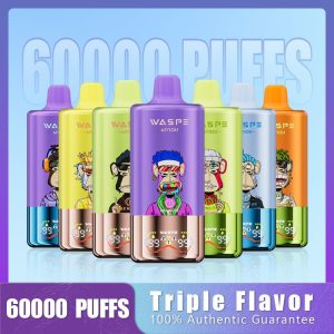 WASPE 3 in 1 60000 PUFFS Triple Flavor